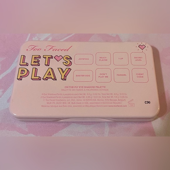 Too Faced Lets Play Mini Eyeshadow Palette - Picture 2 of 4